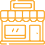 Retail store storage icon